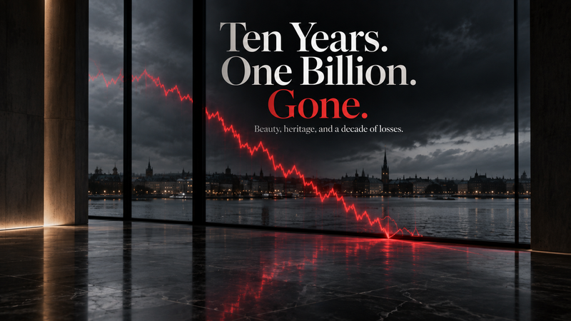 Ten Years. One Billion. Gone !