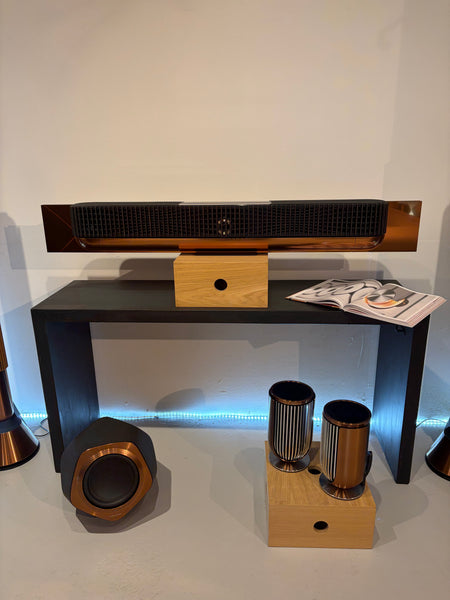 BEOlab 8 Stereo sæt Bronze Tone med Alumnium  Bespoke