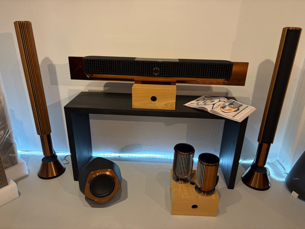BEOlab 8 Stereo sæt Bronze Tone med Alumnium  Bespoke