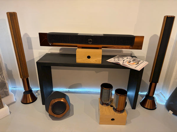 BEOlab 8 Stereo sæt Bronze Tone med Alumnium  Bespoke